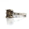 Image 2 : Fancy Brown Diamond Ring Designer Signed
