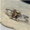 Image 6 : Fancy Brown Diamond Ring Designer Signed