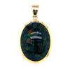 Image 1 : Bezel-Set Mosaic Opal Pendant