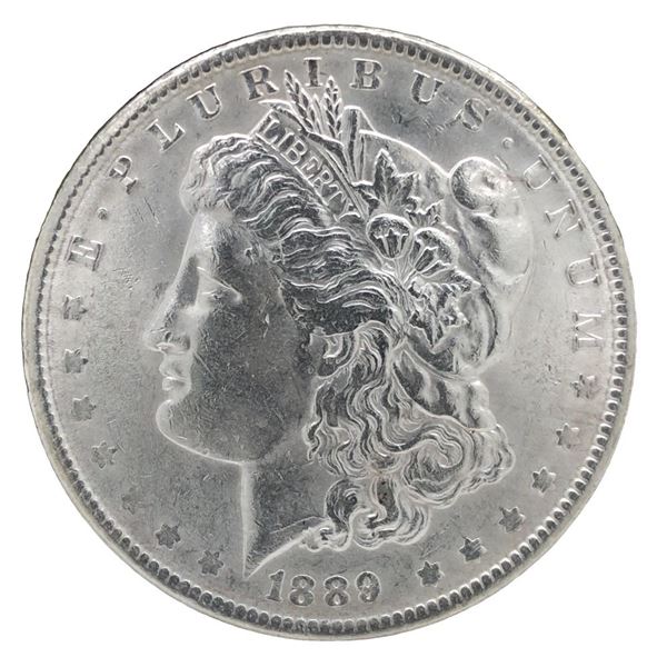 1889 Morgan Silver Dollar Unc Philadelphia