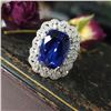 Image 5 : Tanzanite and Diamond Ring - GIA Certified