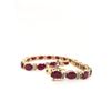 Image 2 : Deep Red Ruby and Diamond Bracelet