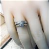 Image 8 : Fancy-Cut Octillion Solitaire Diamond Ring Set