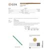 Image 11 : GIA Certified Colombian Emerald & Diamond Bracelet