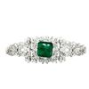 Image 1 : GIA Certified Emerald and Diamond Bracelet, Signed