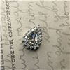 Image 7 : 1.03 CT Rose-Cut Diamond Solitaire Pendant w/ Halo