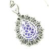 Image 5 : Tantalizing Tanzanite & Diamond Platinum Necklace