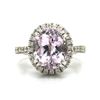 Image 2 : Pretty Pink Kunzite and Diamond Ring