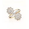 Image 1 : Delightful Diamond Toi et Moi Bypass Ring