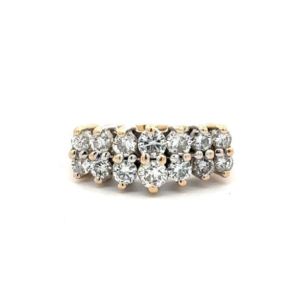 Vintage Diamond Pyramid Ring