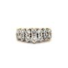 Image 1 : Vintage Diamond Pyramid Ring