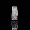 Image 1 : Princess-Cut Diamond Slide Pendant Invisible Set