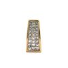 Image 4 : Princess-Cut Diamond Slide Pendant Invisible Set