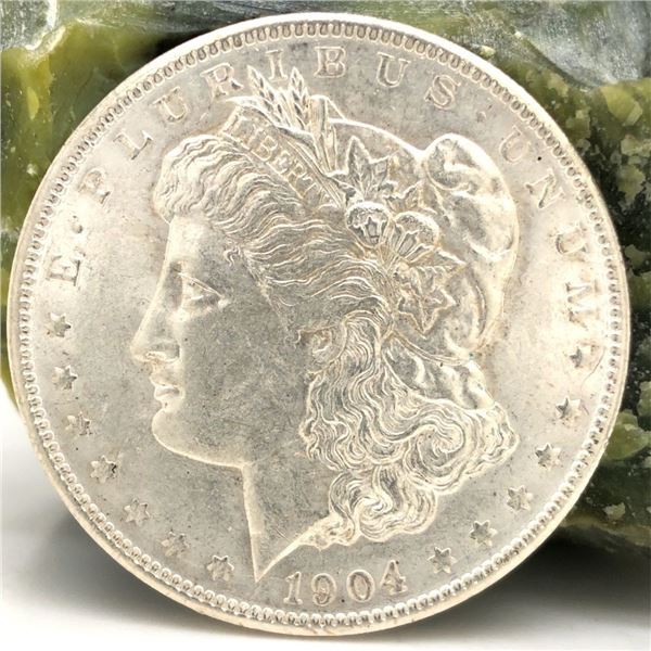 1904 O Morgan Silver Dollar UNC