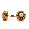 Image 2 : VIntage Pearl Button Earrings