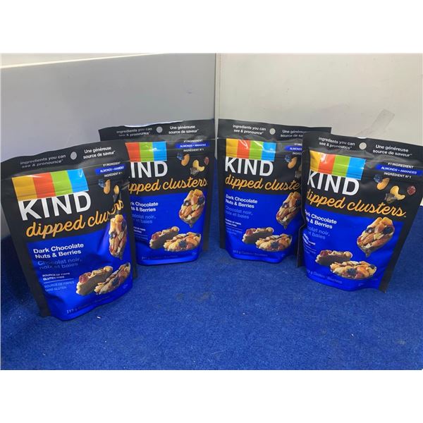 Kind Dipped Clusters-Dark Chocolate Nuts & Berries (4 x 113g)