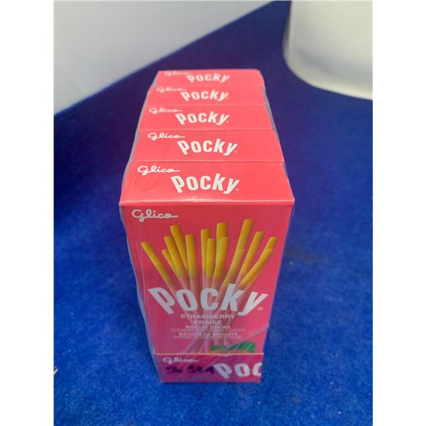 Pocky Strawberry Biscuit Sticks (5 x 33g)