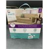 Image 3 : Smartfit Stretch Furniture Cover-Stretch Sued (fits 70in to 105in)