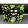 Image 1 : Orgin Organic Lime Sparkling Water (6 x 355ml)
