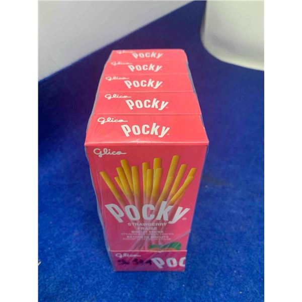Pocky Strawberry Biscuit Sticks (5 x 33g)
