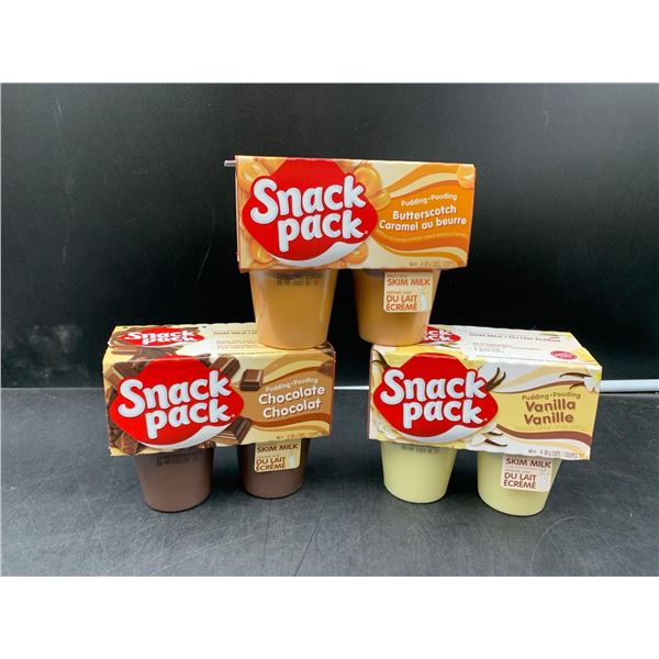 Snack Pack Assorted Pudding (3 x 4)