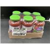 Image 1 : Great Value Tomato & Basil Organic Pasta Sauce (6 x 700ml)