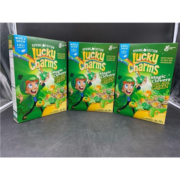 Lucky Charms Cereal (3 x 300g)