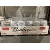Image 1 : CASE LOT - Budweiser zero non-alcoholic "beer" 24x355ml