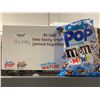 Image 2 : CASE LOT - Candy pop popcorn with mini m&m's 12x149g