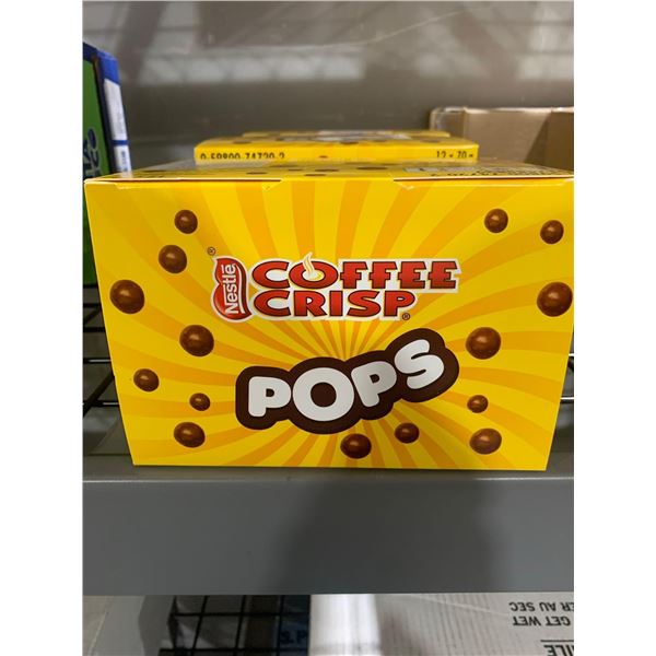 CASE LOT - Coffee crisp pops chocolate snacks 12x70g