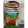 Image 1 : CASE LOT - Snyders gluten free honey mustard pretzel sticks 12x220g