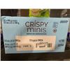 Image 2 : CASE LOT - Crispy minis sour cream & onion rice chips 12x100g