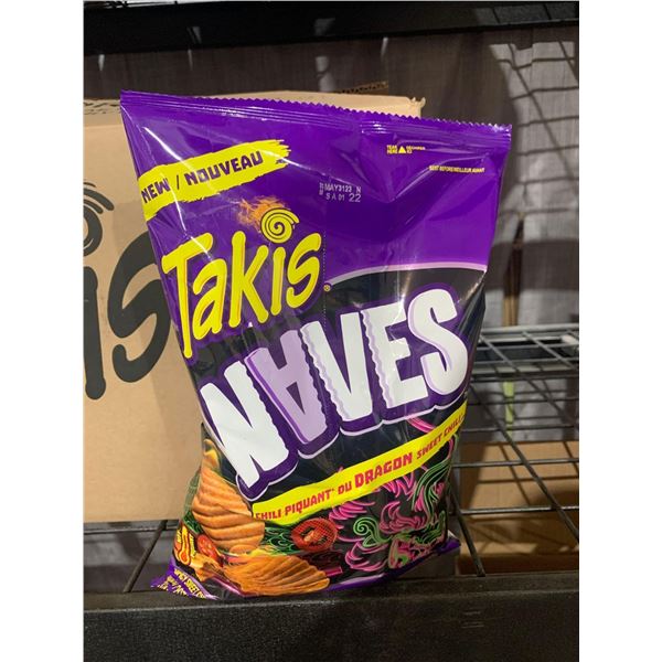 CASE LOT - Takis waves sweet chili chips 10x190g
