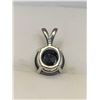 Image 3 : Natural Black Diamond Pendant 4.36 Carat ,925 Silver Pendant Insurance Replacement $3355.00 with Dia
