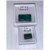 Image 1 : Emerald Solitaire Cut Stones LOT of 3 Total Weight 25.35 Carats