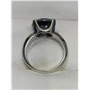 Image 3 : Batural Black Diamond Ring 5.50 Carats Fancy Black grade AAA $4150 Retail Replacement with certifica