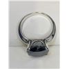 Image 4 : Batural Black Diamond Ring 5.50 Carats Fancy Black grade AAA $4150 Retail Replacement with certifica