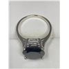 Image 3 : Batural Black Diamond Ring 5.80 Carats Fancy Black grade AAA $4360 Retail Replacement with certifica