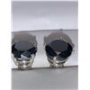 Image 2 : Natural Black Diamond Solitaire earrings 10.86 Carats Fancy Black grade AAA $7910.00 Retail Replacem