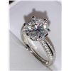 Image 2 : Brilliant Cut Round Cut 2.0 Carat Solitaire Ring with Appraisal $1510.00