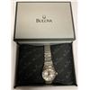 Image 3 : NEW Bulova Date Faced Silver Wrist watch in Box