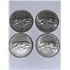 Image 1 : Canada 1867-1967 Vintage Centennial Quarters - LOT of 4