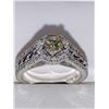 Image 1 : Natural Diamond 1.0 Carat Brilliant cut VS Canary Solitaire 14K Gold Ring Appraised $13,500.00