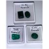 Image 1 : Wholesale Lot of Emeralds - Lot of 4 Total Carats 28.4