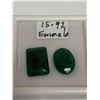 Image 3 : Wholesale Lot of Emeralds - Lot of 4 Total Carats 28.4