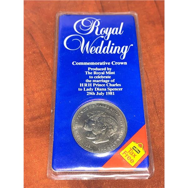 Royal Wedding Commemorative Crown - issued by the Royal Mint July 29, 2918