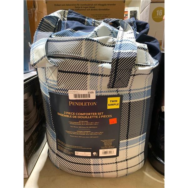 Pendelton 2 PC Comforter Set Twin Size