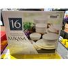 Image 1 : Mikasa Huntington Porcelain Dinnerware 16 pc Set