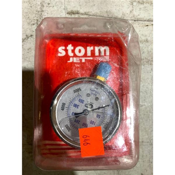 Storm Jet Pressure Guage