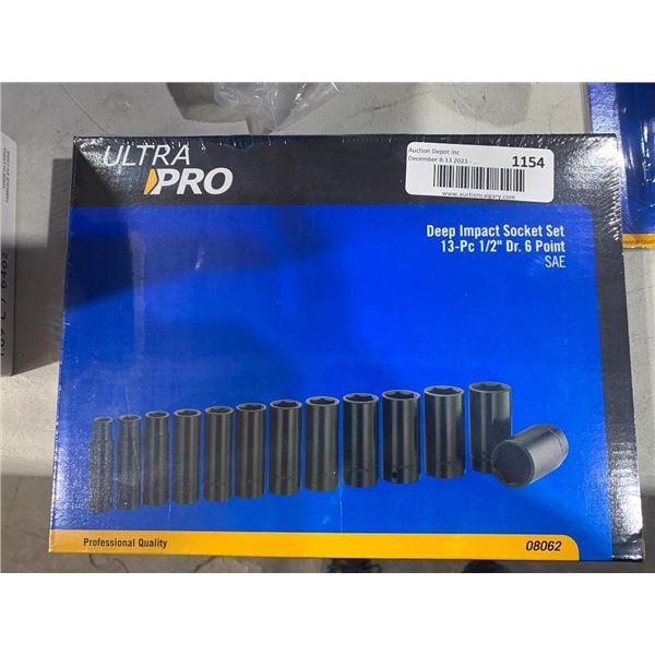 NAPA ultra pro deep impact 13 piece socket set